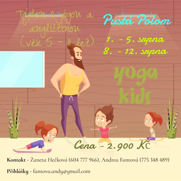 Nabídka příměstského tábora v Pusté Polomi v roce 2022