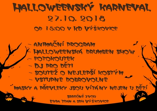 Halloweenský karneval